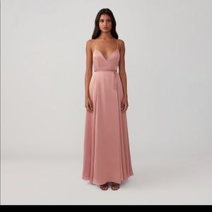 Fame and partners gorgeous bridesmaid silk dress